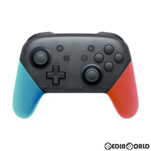 【新品】【お取り寄せ】[ACC][Switch] Switchプロコン用(スイッチプロコン用) カスタマイズカラーグリップ(レッド&ブルー) アンサー(ANS-SW113RB)(20200930)