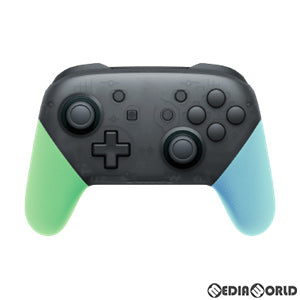 【新品】【お取り寄せ】[ACC][Switch] Switchプロコン用(スイッチプロコン用) カスタマイズカラーグリップ(ライトブルー&ライトグリーン) アンサー(ANS-SW113LBG)(20200930)
