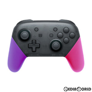 【新品】【お取り寄せ】[ACC][Switch] Switchプロコン用(スイッチプロコン用) カスタマイズカラーグリップ(ピンク&パープル) アンサー(ANS-SW113PP)(20200930)
