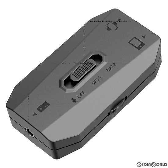 【新品】【お取り寄せ】[ACC][Switch] CYBER・スマホオーディオミキサー(SWITCH用)(スイッチ用) ブラック サイバーガジェット(CY-NSSAM-BK)(20201220)