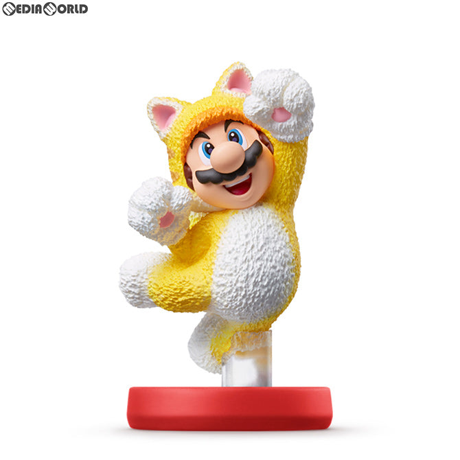 【中古即納】[ACC][Switch] amiibo(アミーボ) ネコマリオ（スーパーマリオシリーズ） 任天堂(NVL-C-ABAW)(20210212)