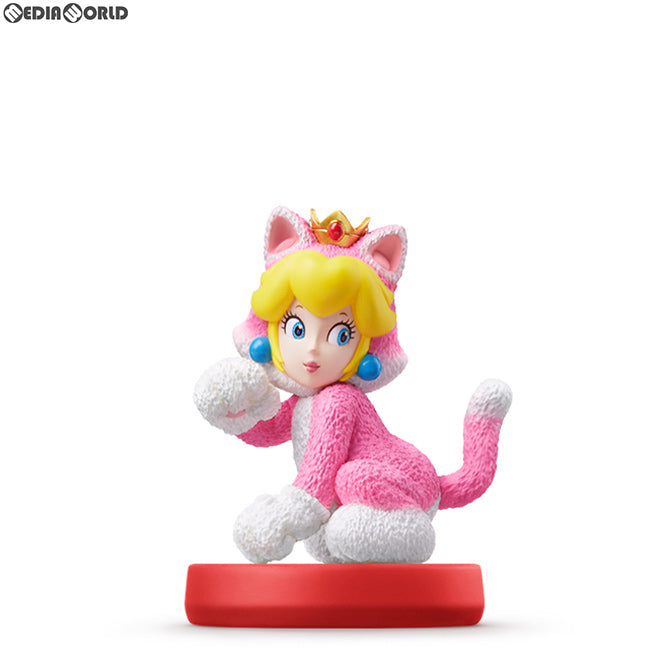 【新品】【お取り寄せ】[ACC][Switch] amiibo(アミーボ) ネコピーチ(スーパーマリオシリーズ) 任天堂(NVL-C-ABAX)(20210212)