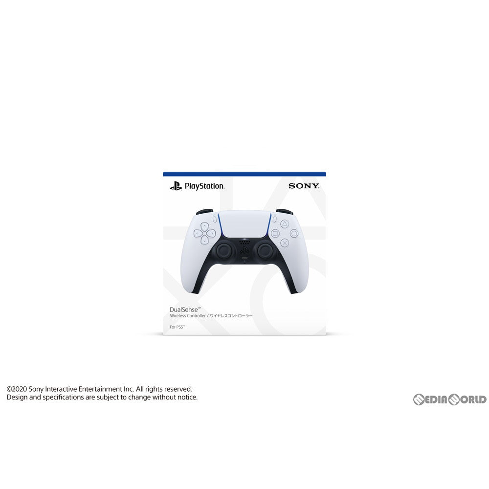 【中古即納】[ACC][PS5] DualSense(デュアルセンス) ワイヤレスコントローラー SIE(CFI-ZCT1J)(20201112)