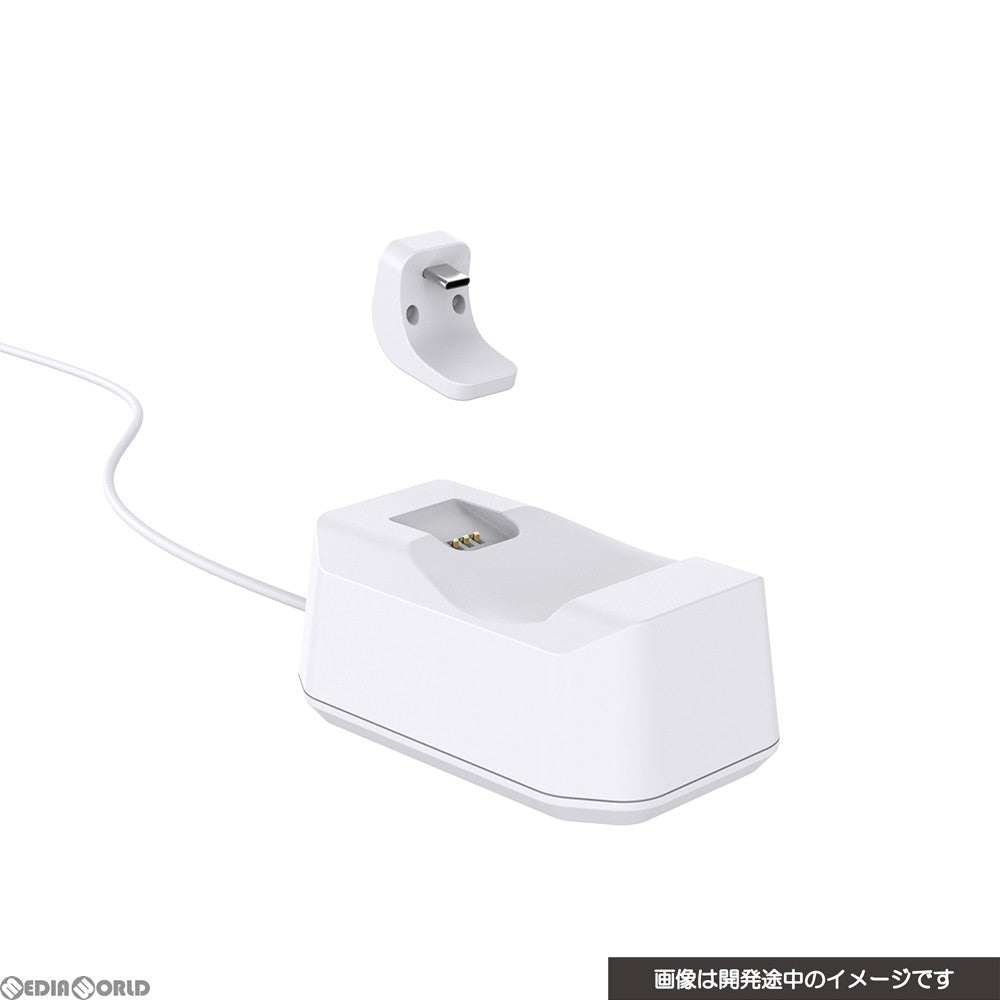 【新品】【お取り寄せ】[ACC][PS5] CYBER・置くだけで充電できるコントローラースタンド(PS5用) ホワイト サイバーガジェット(CY-P5OCCS-WH)(20201112)