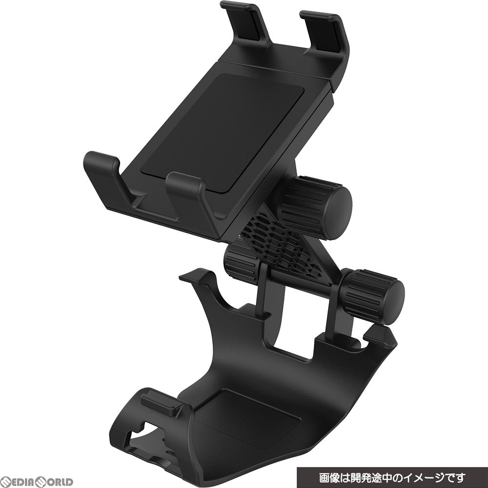 【新品】【お取り寄せ】[ACC][PS5] CYBER・コントローラースマホホルダー(PS5用) ブラック サイバーガジェット(CY-P5CSH-BK)(20201112)
