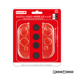 【新品】【お取り寄せ】[ACC][Switch] (Switch用)(スイッチ用) クリアカバー & FPSスティック コロンバスサークル(CC-NSCAF-CL)(20201210)