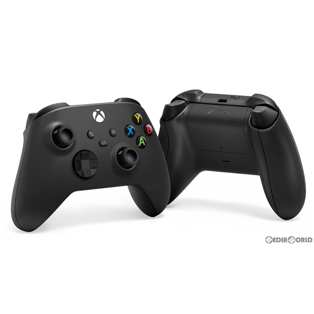 【中古即納】[お得品][表紙説明書なし][ACC][XboxX/S] Xbox ワイヤレス コントローラー(カーボン ブラック) 日本マイクロソフト(QAT-00005)(20201110)