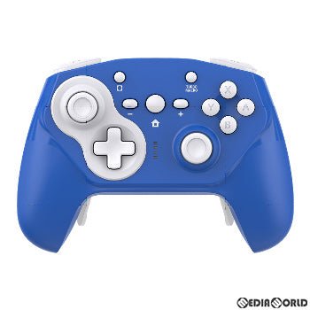 【新品】【お取り寄せ】[ACC][Switch] CYBER・ジャイロコントローラー PRO 無線タイプ(SWITCH用)(スイッチ用) ブルー×ホワイト サイバーガジェット(CY-NSGPWL-BLWH)(20210331)