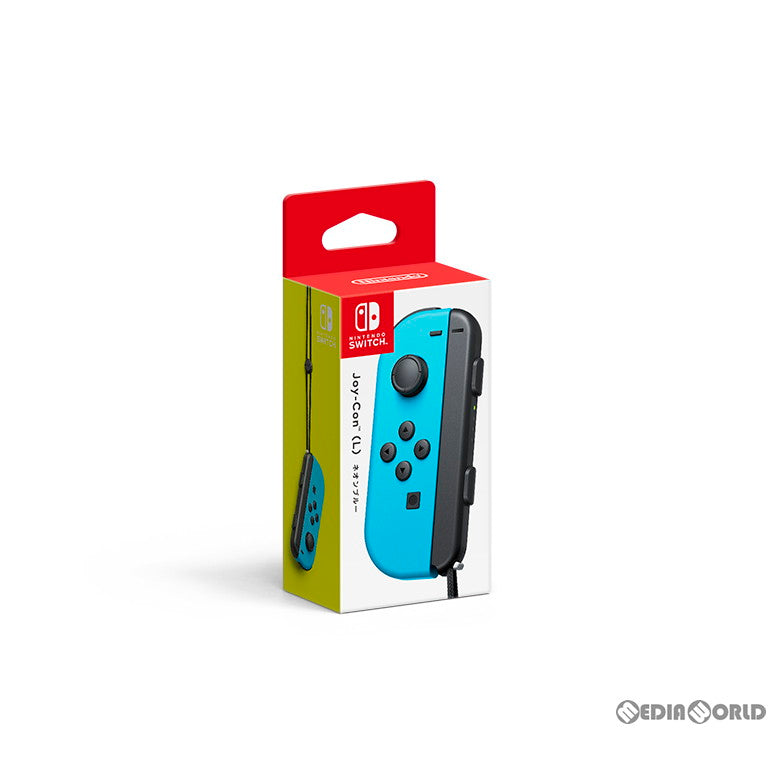 【中古即納】[お得品][表紙説明書なし][ACC][Switch] Joy-Con(L) ネオンブルー(ジョイコンL ネオンブルー) 任天堂(HAC-A-JLBAA)(20170303)