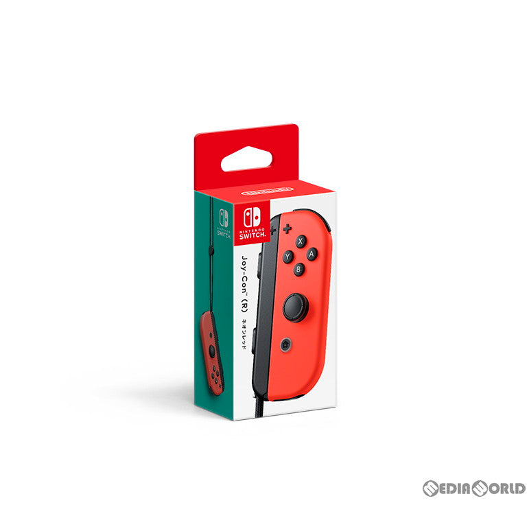 【中古即納】[ACC][Switch] Joy-Con(R) ネオンレッド(ジョイコンR ネオンレッド) 任天堂(HAC-A-JRPAA)(20170303)