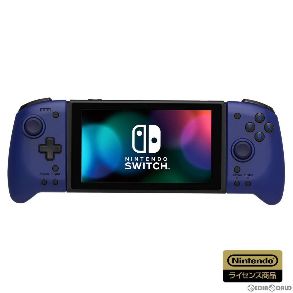 【中古即納】[お得品][表紙説明書なし][ACC][Switch] グリップコントローラー for Nintendo Switch(ニンテンドースイッチ) ブルー 任天堂ライセンス商品 HORI(NSW-299)(20201112)