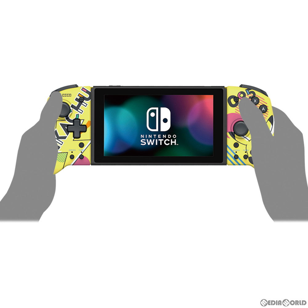 【中古即納】[お得品][表紙説明書なし][ACC][Switch] グリップコントローラー for Nintendo Switch(ニンテンドースイッチ) ピカチュウPOP 任天堂ライセンス商品 HORI(NSW-254)(20201128)
