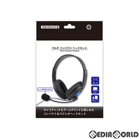 【新品】【お取り寄せ】[ACC][PS5] PS5/PS4/PC用 マルチ コンパクトヘッドセット コロンバスサークル(CC-P5MCH-BK)(20210121)