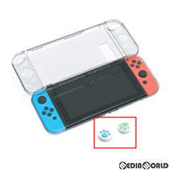 【新品】【お取り寄せ】[ACC][Switch] Nintendo Switch用(ニンテンドースイッチ用) PCハードカバー(スティックカバー2個付) YOSH(GS107)(20201231)