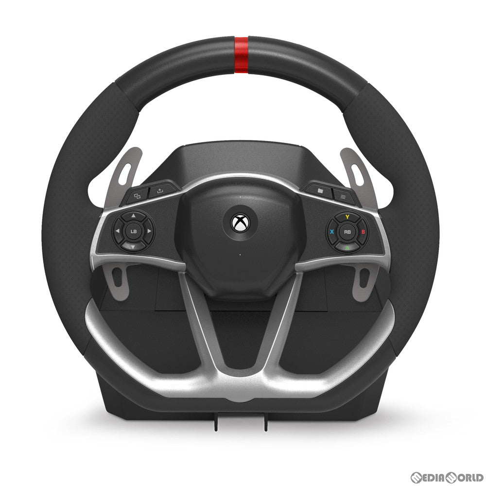 【中古即納】[お得品][表紙説明書なし][ACC][XboxX/S] Force Feedback Racing Wheel DLX for Xbox Series X|S(フォース フィードバックレーシングホイール DLX for Xbox シリーズ X|S) マイクロソフトライセンス商品 HORI(AB05-001)(20210715)