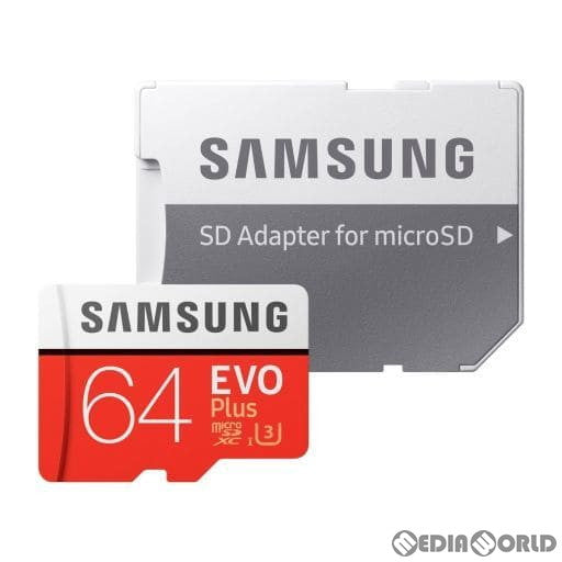 【中古即納】[ACC][Switch] microSDXCカード 64GB EVO Plus Sumsung(MB-MC64GA/ECO)(20170422)