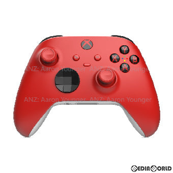 【新品】【お取り寄せ】[ACC][XboxX/S] Xbox ワイヤレス コントローラー(パルス レッド) 日本マイクロソフト(QAU-00015)(20210223)