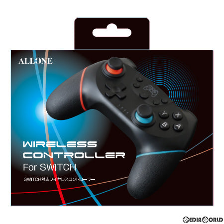 【新品】【お取り寄せ】[ACC][Switch] Switch用(スイッチ用)ワイヤレスコントローラー アローン(ALG-NSWCK)(20210324)
