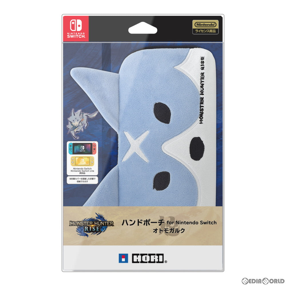 【中古即納】[ACC][Switch] モンスターハンダーライズ ハンドポーチ for Nintendo Switch(ニンテンドースイッチ) オトモガルク(20210326)