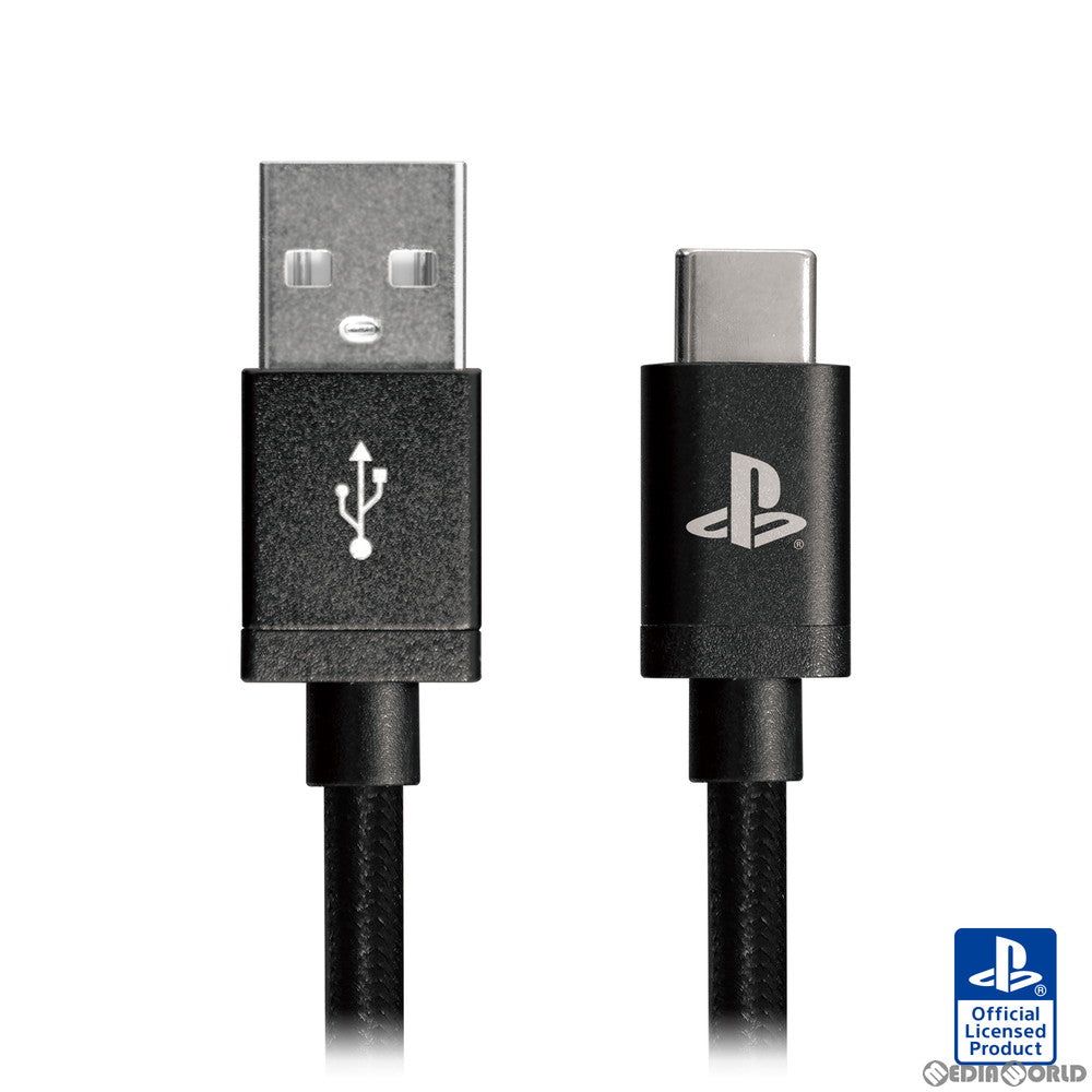 【新品】【お取り寄せ】[ACC][PS5] DualSense(デュアルセンス) ワイヤレスコントローラー専用充電USBケーブル for PlayStation5(プレイステーション5) ソニーライセンス商品 HORI(SPF-015)(20210630)