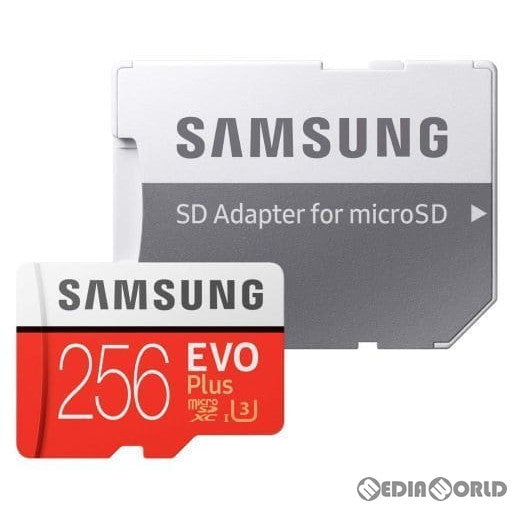 【中古即納】[ACC][Switch] microSDXCカード 256GB EVO Plus Samsung(MB-MC256G)(20170627)