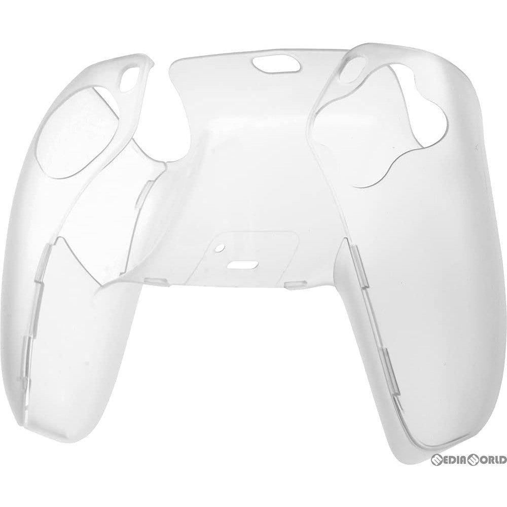 【新品】【お取り寄せ】[ACC][PS5] CYBER・コントローラープロテクトカバー Face Pro(PS5用) クリアホワイト サイバーガジェット(CY-P5CPCFP-WH)(20210731)