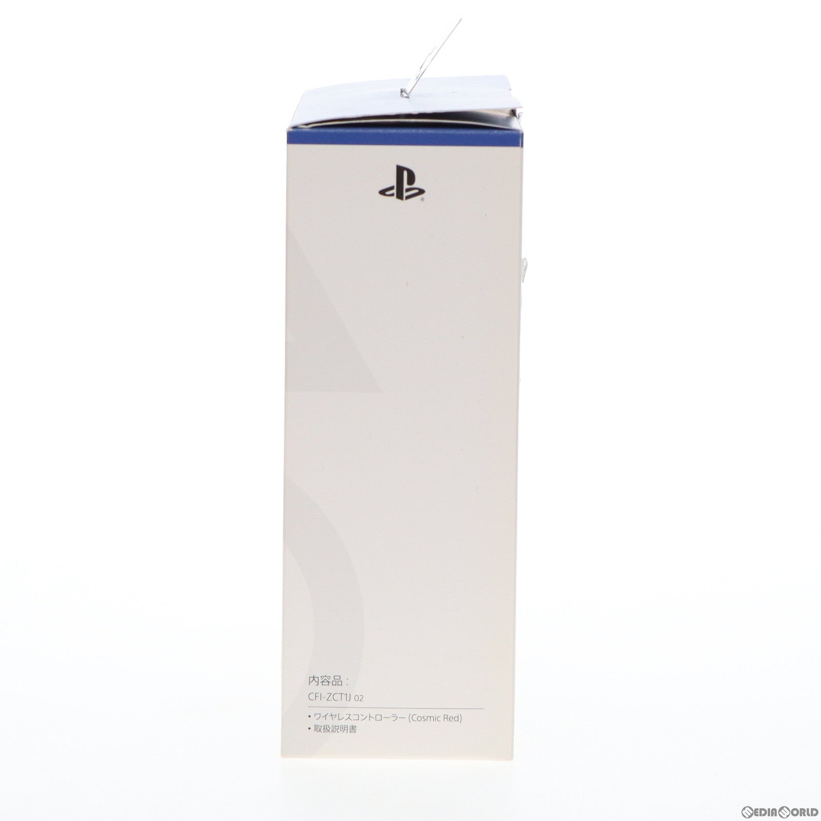 【中古即納】[お得品][表紙説明書なし][ACC][PS5] DualSense(デュアルセンス) ワイヤレスコントローラー コズミックレッド SIE(CFI-ZCT1J02)(20210610)