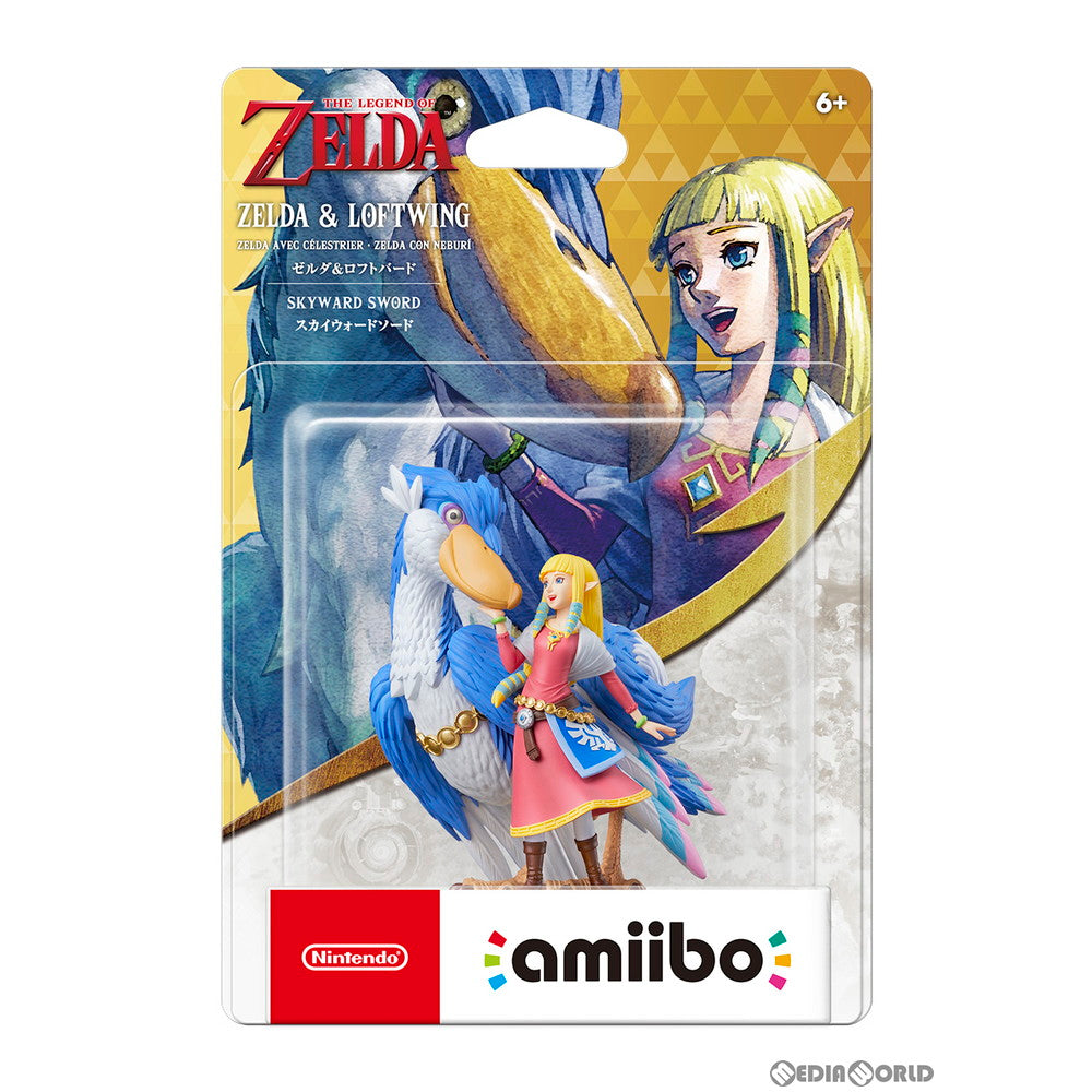 【中古即納】[ACC][Switch] amiibo(アミーボ) ゼルダ&ロフトバード【スカイウォードソード】(ゼルダの伝説シリーズ) 任天堂(NVL-C-AKAW)(20210716)