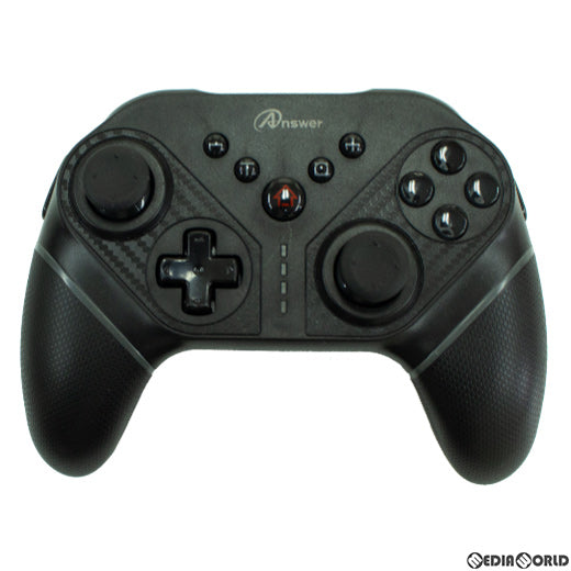 【新品】【お取り寄せ】[ACC][Switch] Switch/Switch Lite用(スイッチ/スイッチライト用) ジャストワイヤレスコントローラ Pro(ブラック) アンサー(ANS-SW127BK)(20210820)