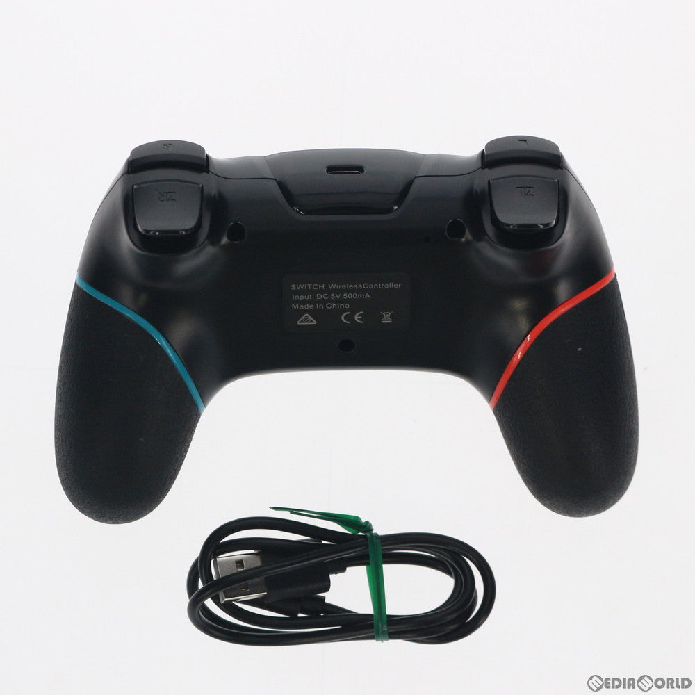 【中古即納】[ACC][Switch] Wireless Controller For Switch(ワイヤレス コントローラー フォー スイッチ) Nintendo Switch Proコントローラー互換品(ブラック) ノーブランド(SW001)(20210131)