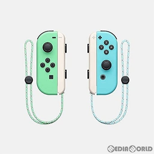 【中古即納】[ACC][Switch] マイニンテンドーストア限定 Joy-Con(L)/(R) 『あつまれ どうぶつの森』(ジョイコンL/R あつまれ どうぶつの森) 任天堂(HAC-A-JASAD)(20200320)