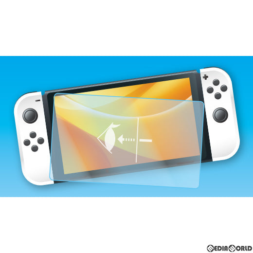 【新品】【お取り寄せ】[ACC][Switch] Switch(スイッチ) 有機EL用 BLCガラスフィルム 0.33mm アローン(ALG-NSEBLG)(20211031)