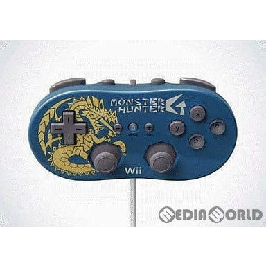 【中古即納】[ACC][Wii] モンスターハンターGオリジナル仕様クラシックコントローラー 任天堂ライセンス商品 カプコン(20090423)