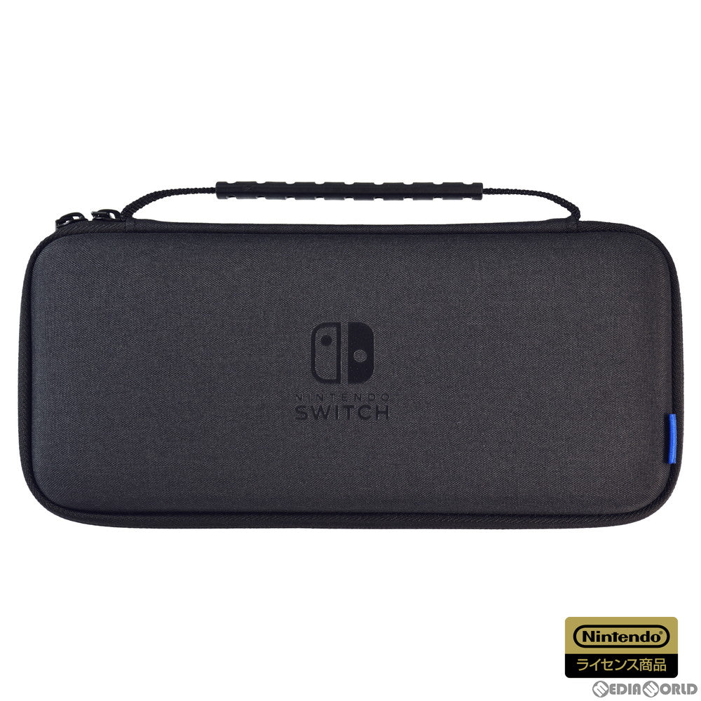【中古即納】[ACC][Switch] スリムハードポーチ プラス for Nintendo Switch(ニンテンドースイッチ) ブラック 任天堂ライセンス商品 HORI(NSW-810)(20211008)