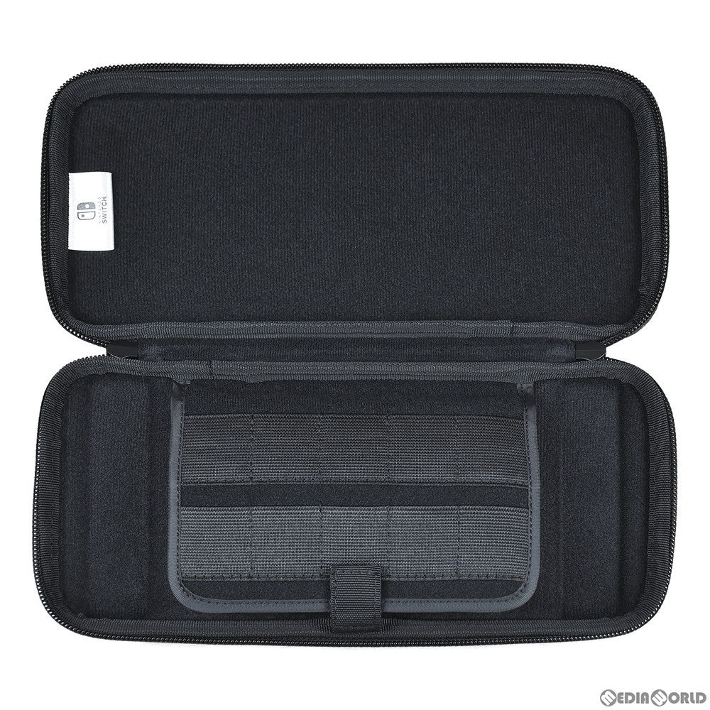 【中古即納】[ACC][Switch] スリムハードポーチ プラス for Nintendo Switch(ニンテンドースイッチ) ブラック 任天堂ライセンス商品 HORI(NSW-810)(20211008)