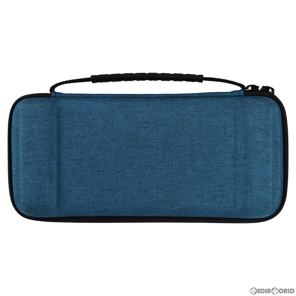 【中古即納】[ACC][Switch] スリムハードポーチ プラス for Nintendo Switch(ニンテンドースイッチ) ブルー 任天堂ライセンス商品 HORI(NSW-811)(20211008)