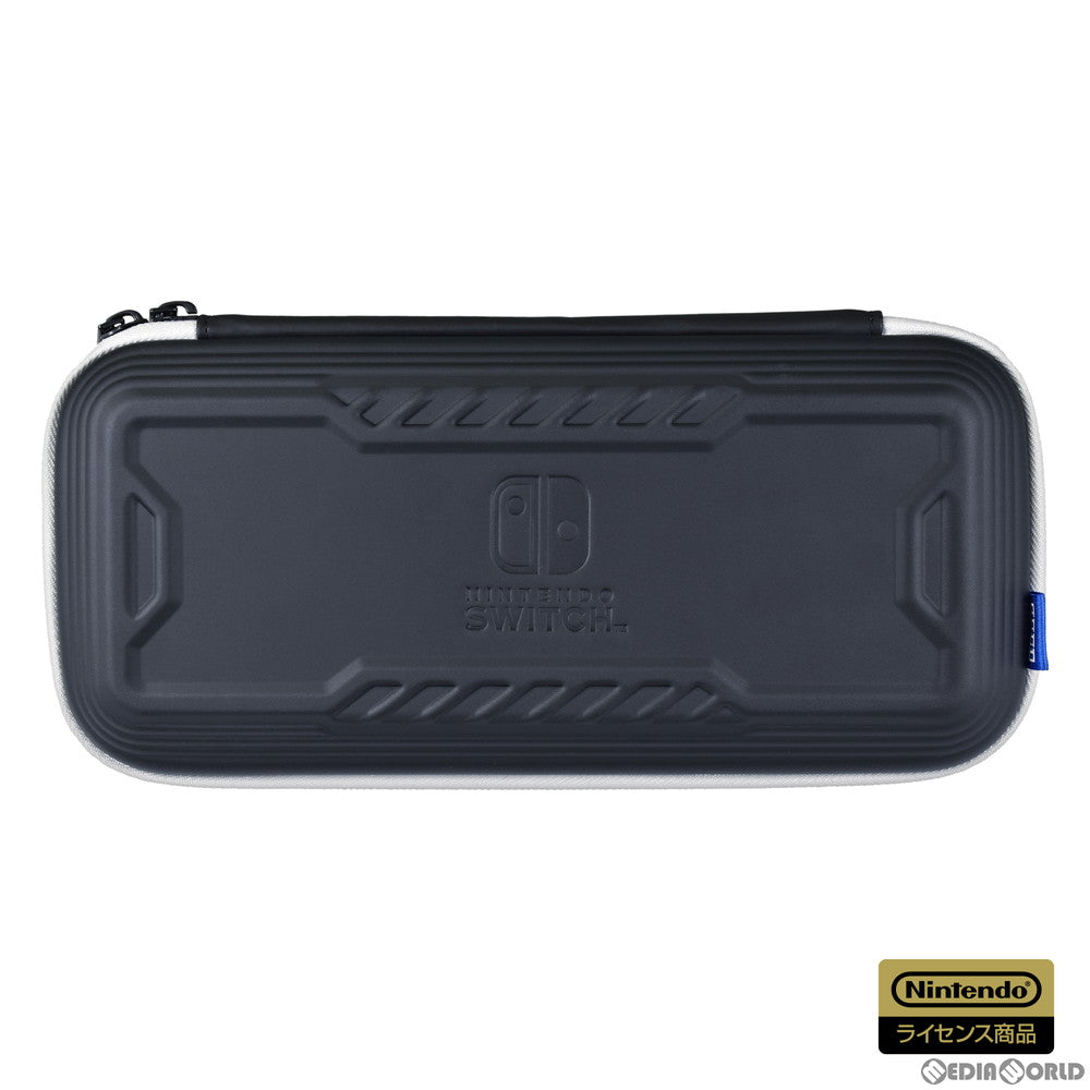 【中古即納】[ACC][Switch] タフポーチ プラス for Nintendo Switch(ニンテンドースイッチ) ホワイト×ブラック 任天堂ライセンス商品 HORI(NSW-813)(20211008)