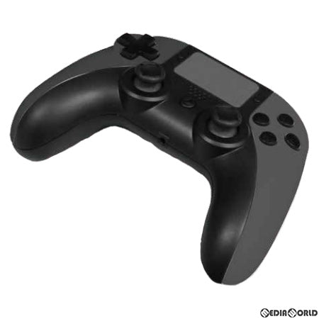 【新品】【お取り寄せ】[ACC][PS4] PS4用 無線コントローラー ブラック アローン(ALG-P4WCK)(20211130)