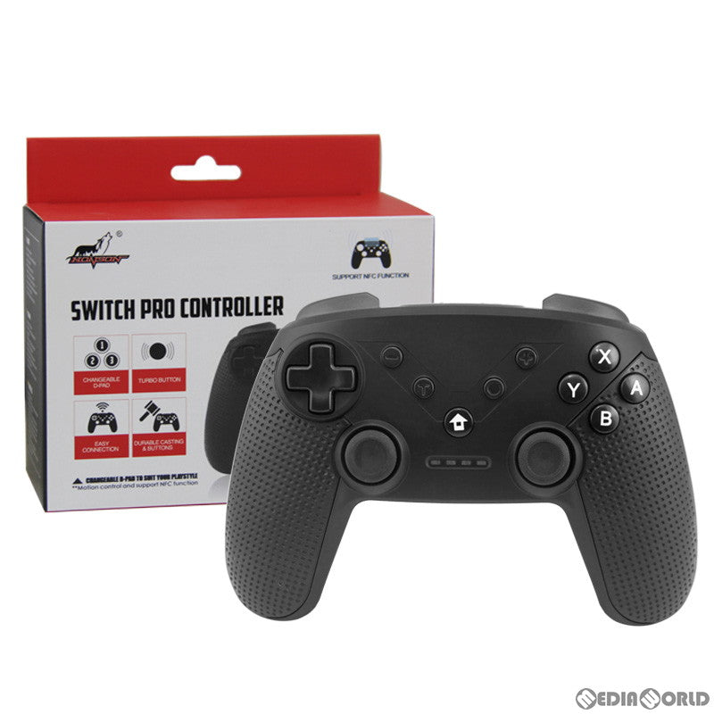 【中古即納】[ACC][Switch] NFC機能付きNintendo Switch(ニンテンドースイッチ)/PC/Android Bluetooth(アンドロイドブルートゥース) コントローラ HONSON(HS-SW520)(20170303)