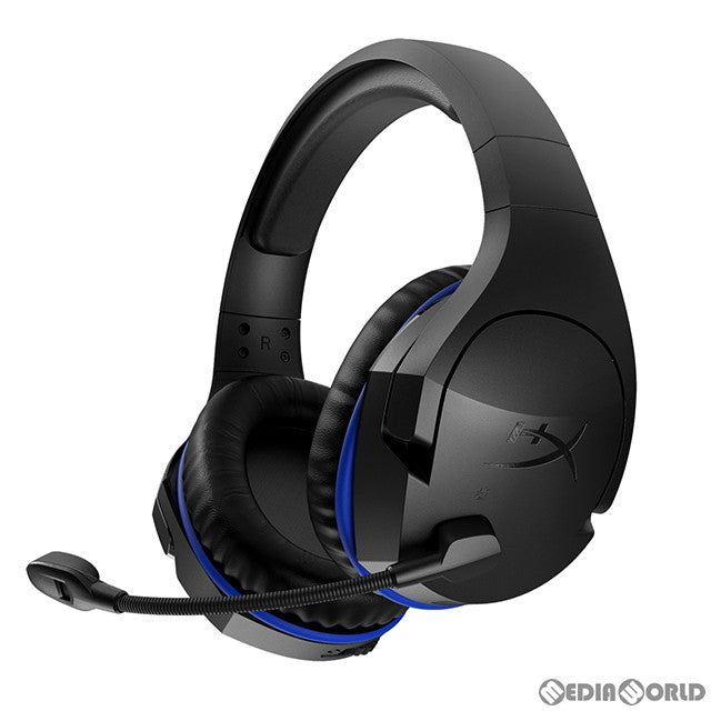 【中古即納】[ACC][PS4] HyperX Cloud Stinger Wireless ワイヤレスゲーミングヘッドセット プリンストン(HX-HSCSW-BK)(20181231)