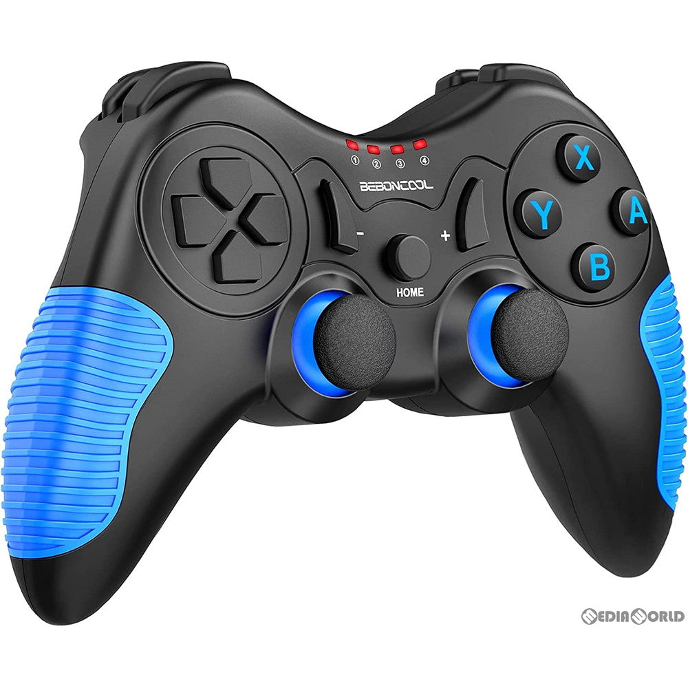 【中古即納】[ACC][Switch] Nintendo Switch(ニンテンドースイッチ) ワイヤレスコントローラ ブルー BEBONCOOL(20170303)