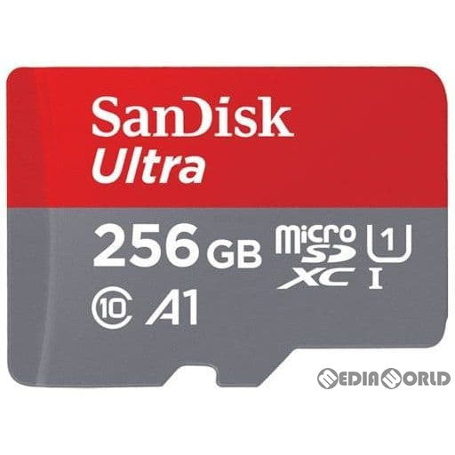 【中古即納】[ACC][Switch] SanDisk ウルトラ プレミアムエディション microSDXC UHS-I A1 カード 256GB Class10 アダプタ無パッケージ サンディスク(SDSQUAR-256G-GN6MN)(20200530)