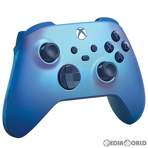 【中古即納】[ACC][XboxX/S] Xbox ワイヤレス コントローラー(アクアシフト) 特別エディション 日本マイクロソフト(QAU-00030)(20210914)
