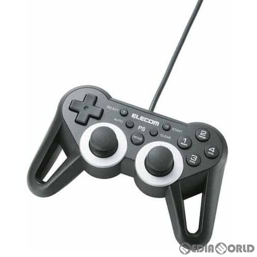 【中古即納】[ACC][PS3] PlayStation3用(プレイステーション3用) 12ボタン高耐久USBゲームパッド エレコム(JC-GMU3312SPBK)(20100722)