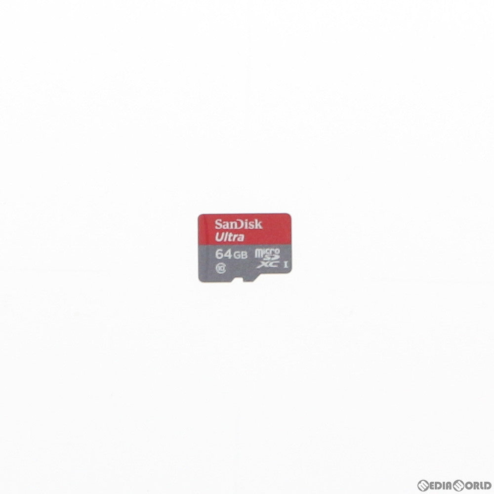 【中古即納】[ACC][Switch] microSDXCカード(マイクロSDXCカード) ウルトラ 64GB UHS-I sandisk(SDSDQUL-064G-J35A)(20140228)