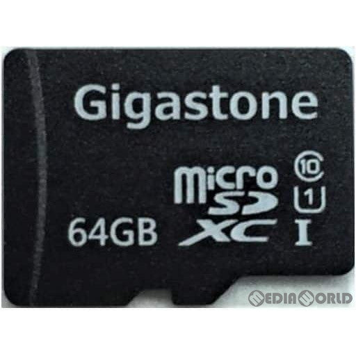 【中古即納】[ACC][Switch] microSDXCカード(マイクロSDXCカード) 64GB UHS-I Class10 ギガストーン(GJMX/64U)(20140228)