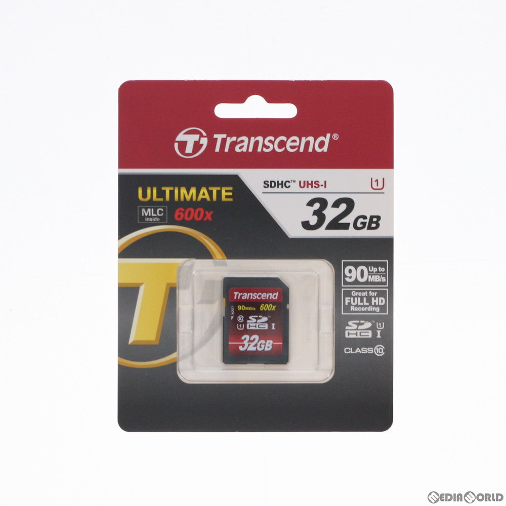【中古即納】[ACC][3DS] SDHCメモリーカード 32GB Class10 UHS-I Transcend(TS32GSDHC10U1)(20161118)