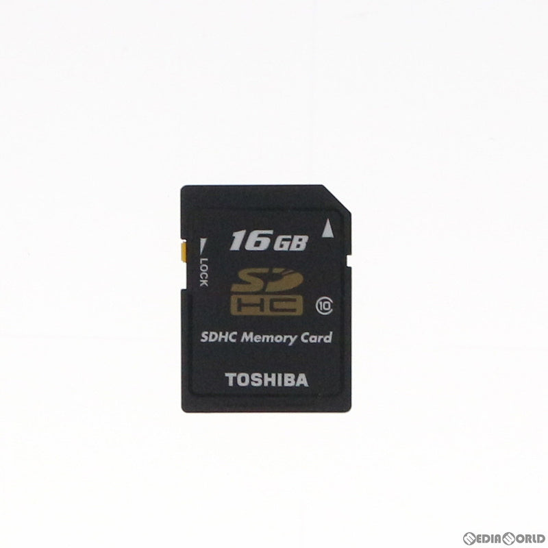 3DS]SDHCメモリーカード 16GB Class10 ブラック TOSHIBA(SD-GX016G)