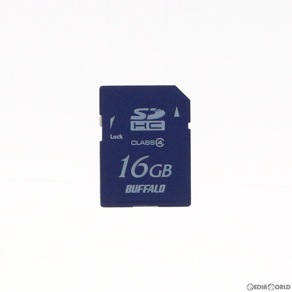 【中古即納】[ACC][3DS] SDHCメモリーカード 16GB Class4 BUFFALO(RSDC-S16GC4B)(20110611)