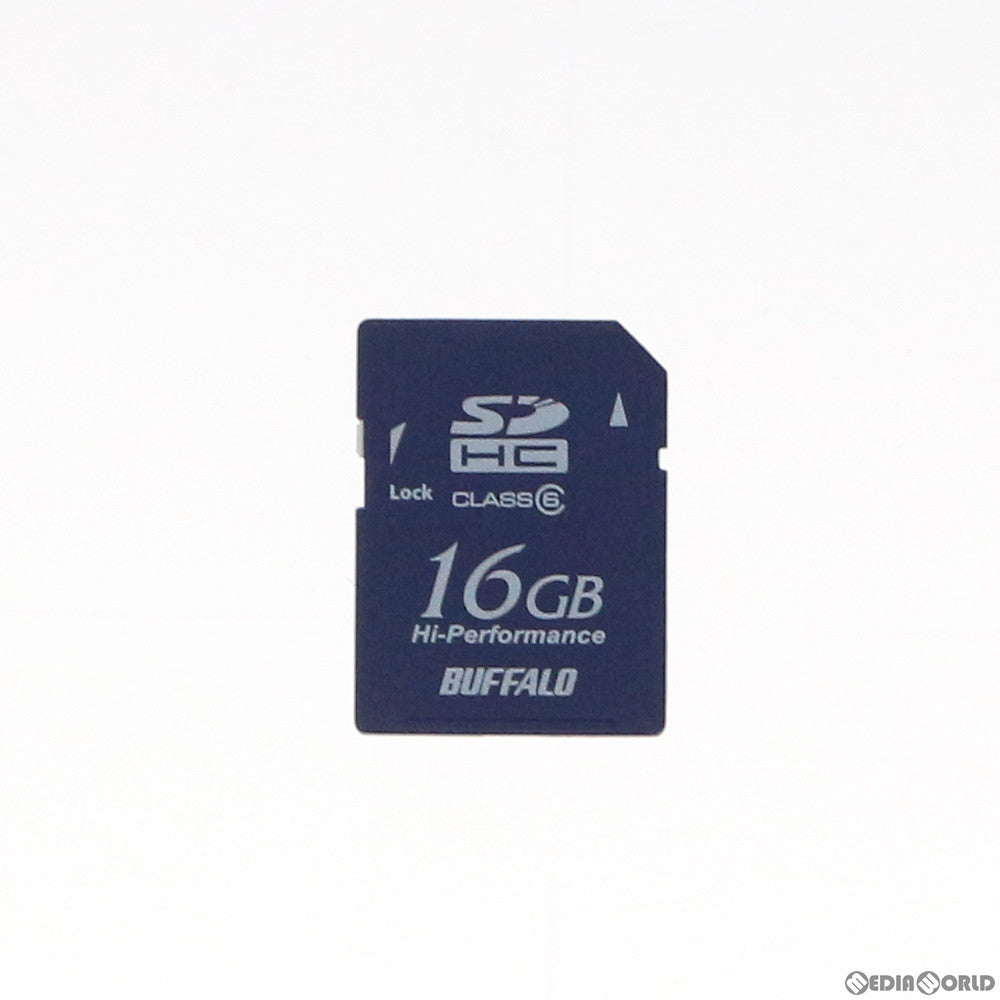 【中古即納】[ACC][3DS] SDHCメモリーカード 16GB Class6 BUFFALO(RSDC-GC6)(20110611)